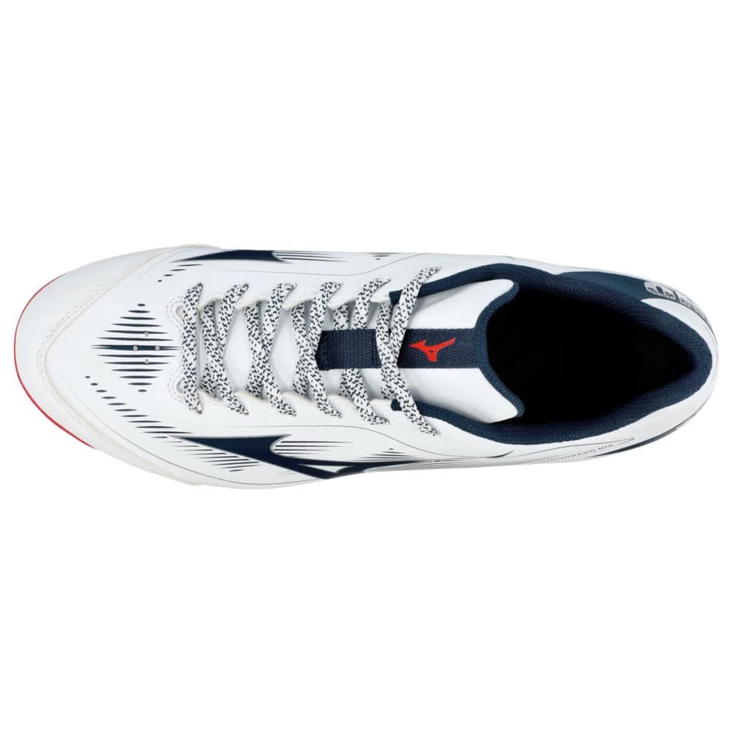 Mizuno Men's Cushionrevo Diamond Tpu Baseball Cleat White Navy