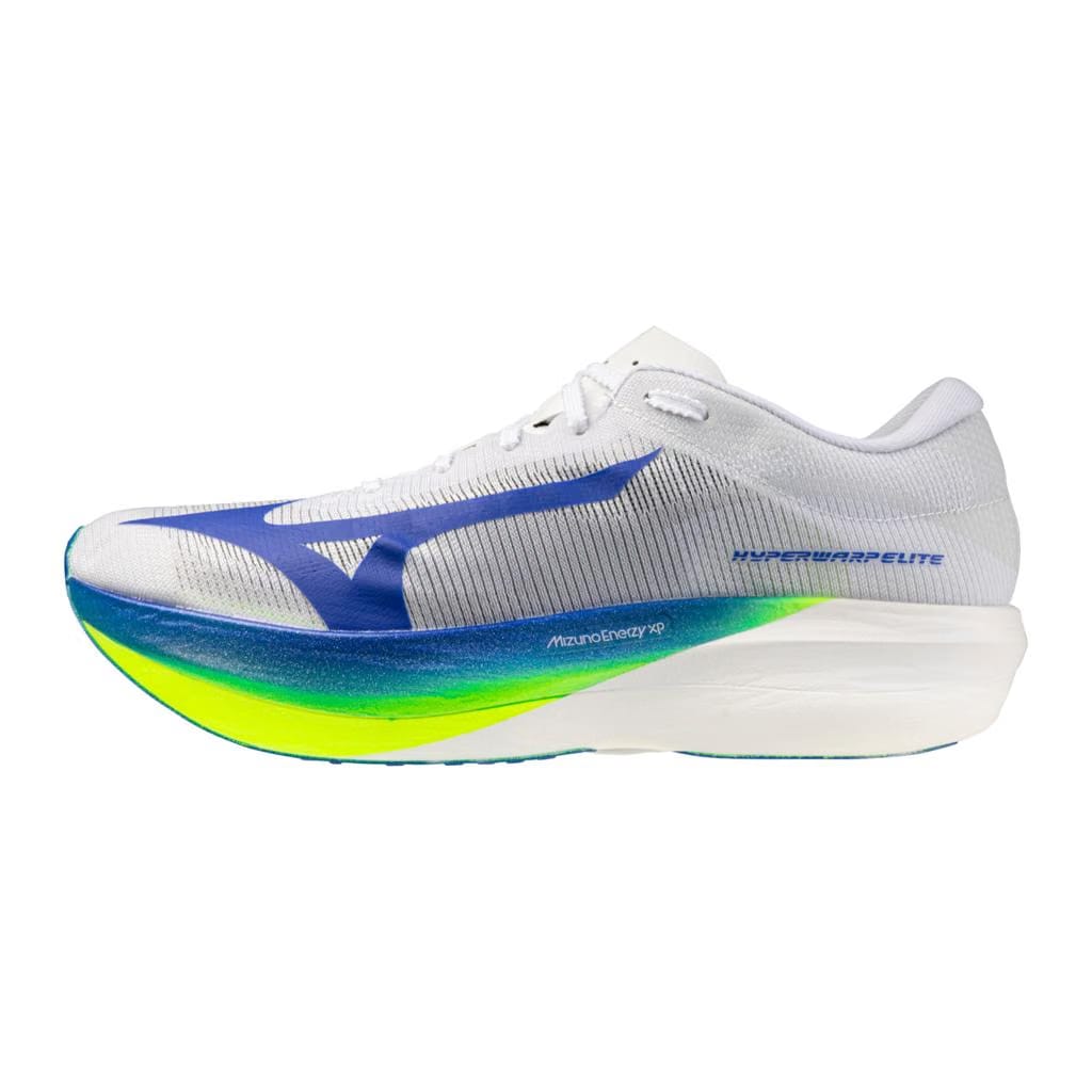 Mizuno Unisex Hyperwarp Elite Running Shoe White Lightning Yellow