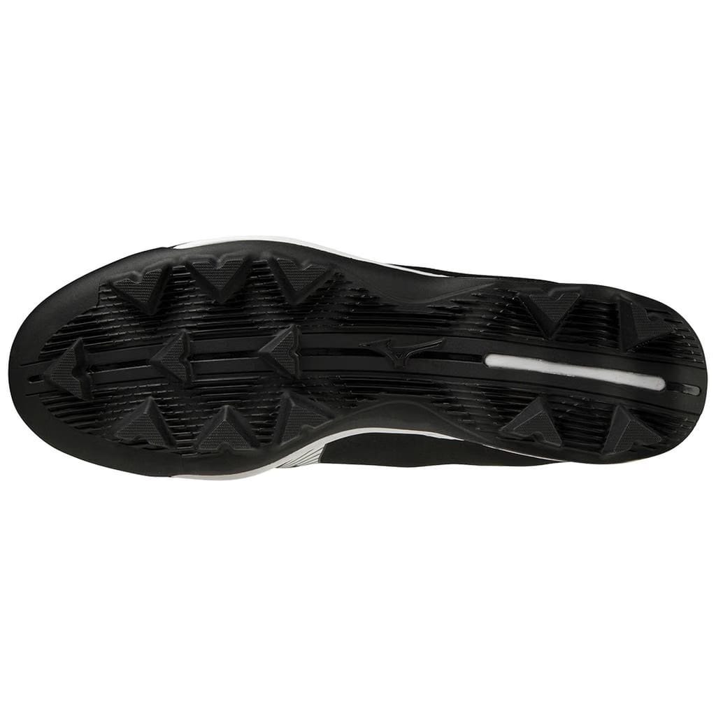 Mizuno Wave Lightrevo Tpu Men's Molded Low Baseball Cleat Black White