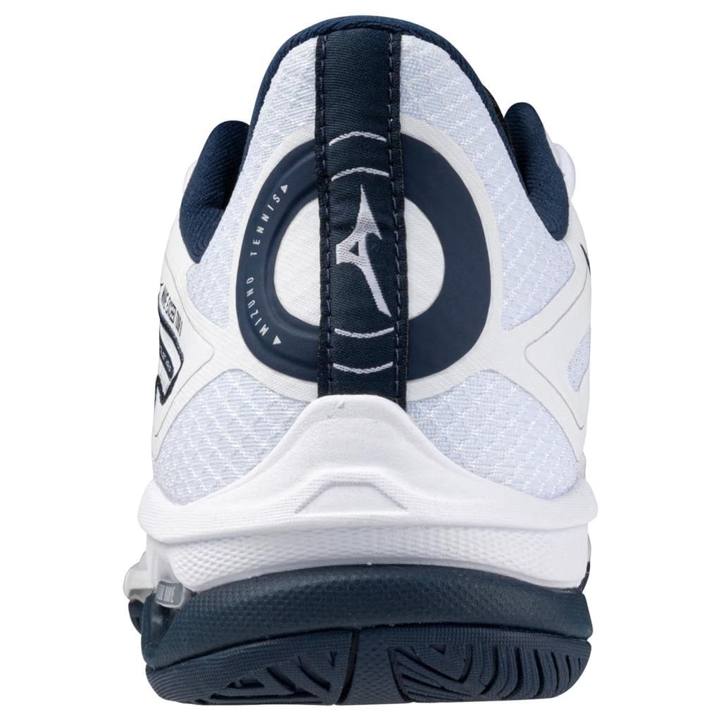 Mizuno Wave Exceed Tour 6 Ac Men's Tennis Shoe White Dress Blue