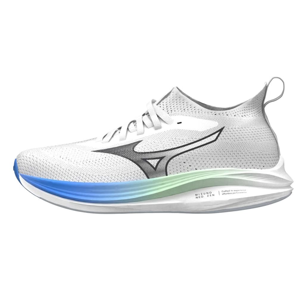 Mizuno Men's Neo Zen Running Shoe White Frontier Blue