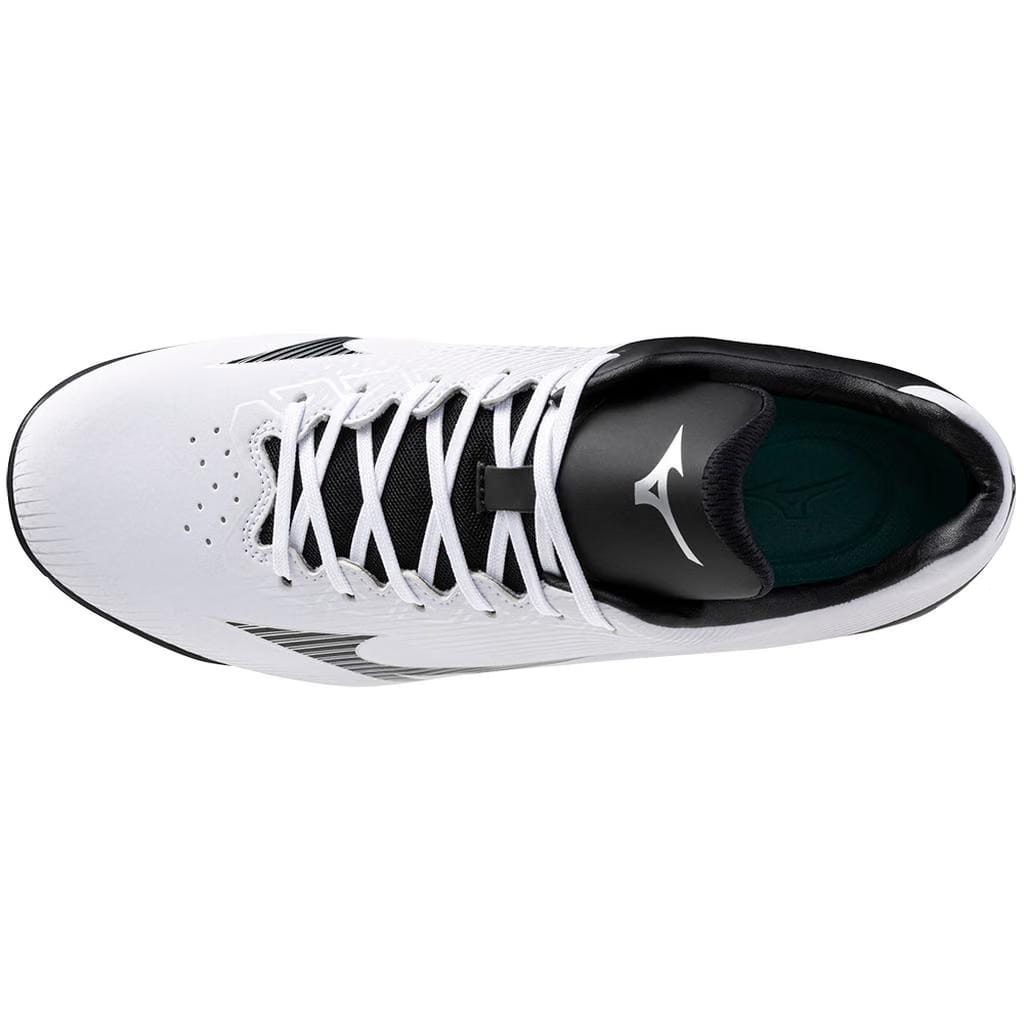 Mizuno Wave Lightrevo Tpu Men's Molded Low Baseball Cleat White Black