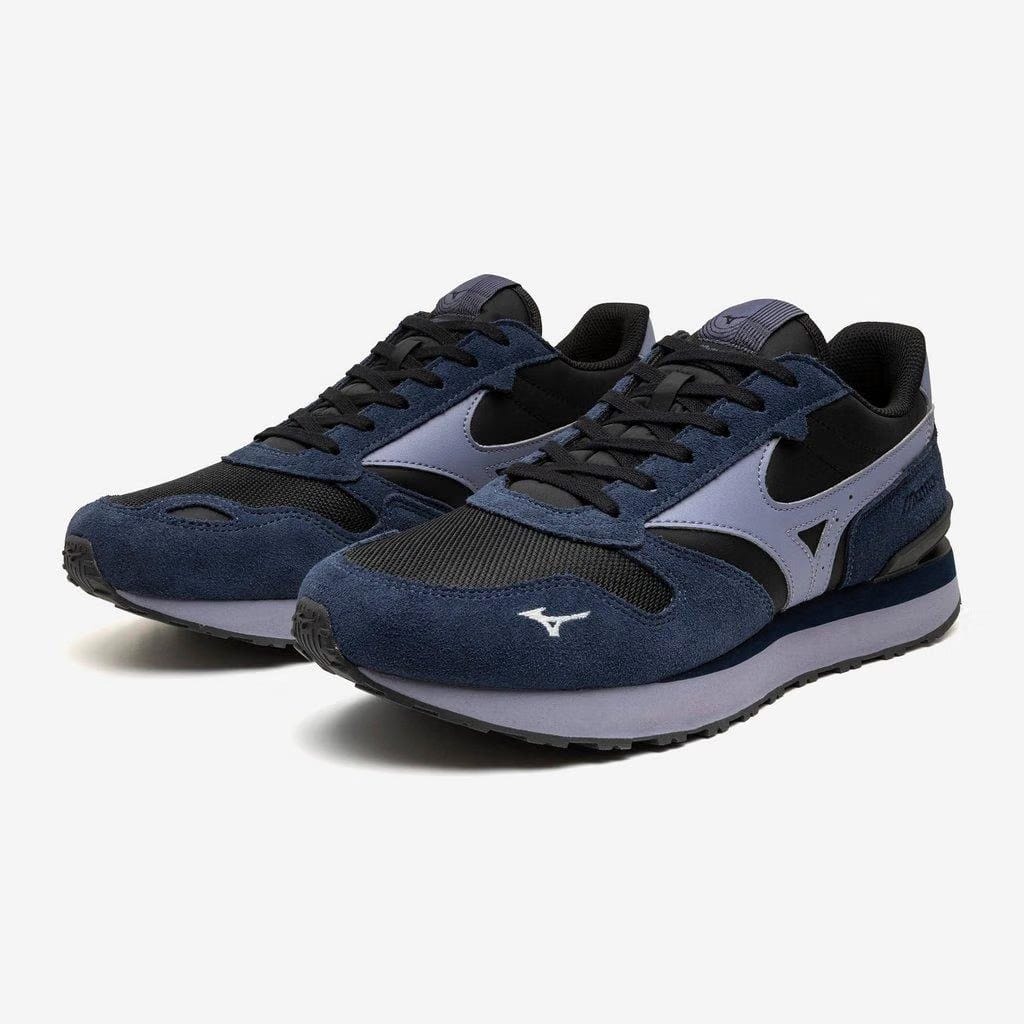 Mizuno Rb87 Sportstyle Sneaker Black Blue Granite