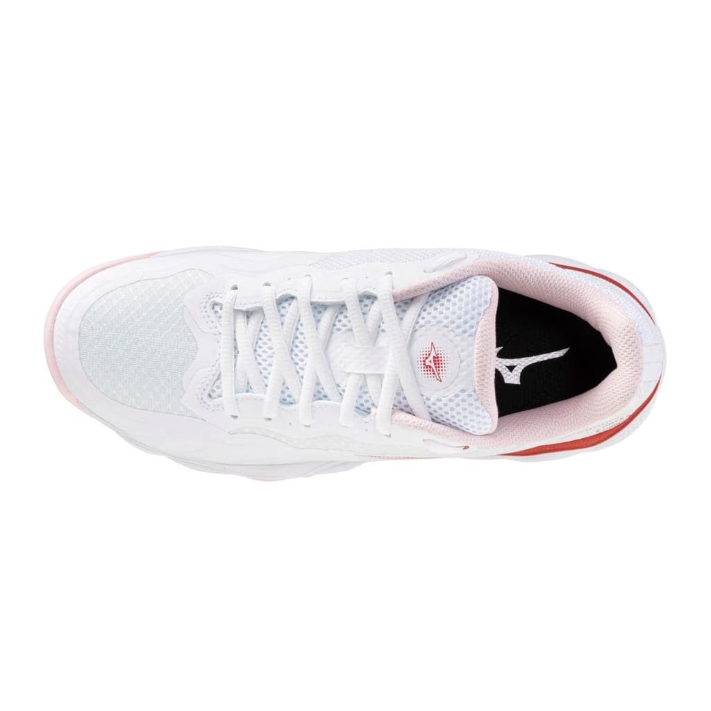 Mizuno Wave Enforce Court Ac Women's Tennis Shoe White Pinkesque