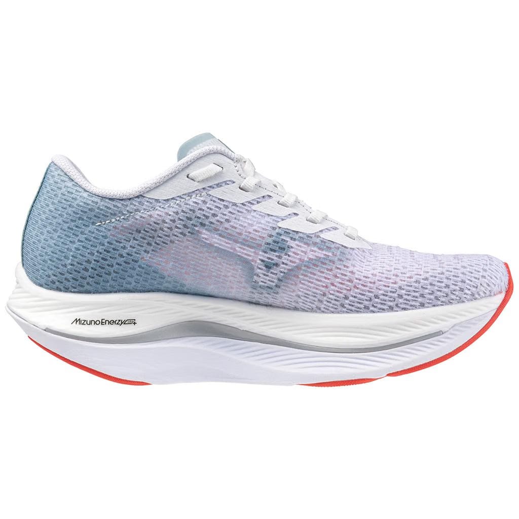 Mizuno Women's Wave Rebellion Flash 2 Running Shoe White Black