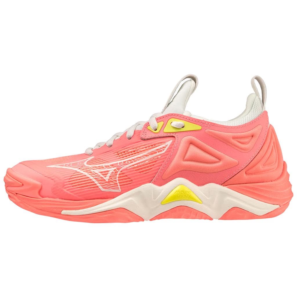 Mizuno Wave Momentum 3 Women's Volleyball Shoe Candy Coral