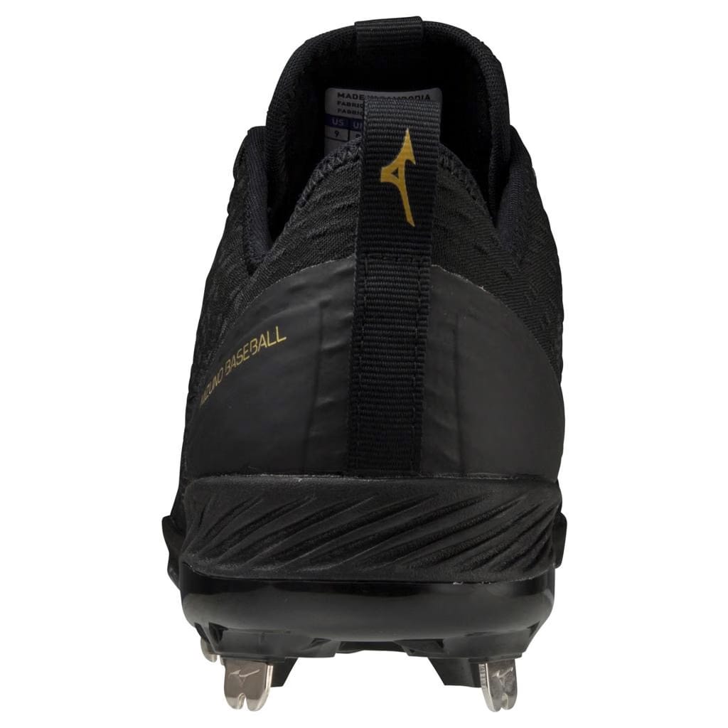 Mizuno Dominant 4 Low Men's Metal Baseball Cleat Black