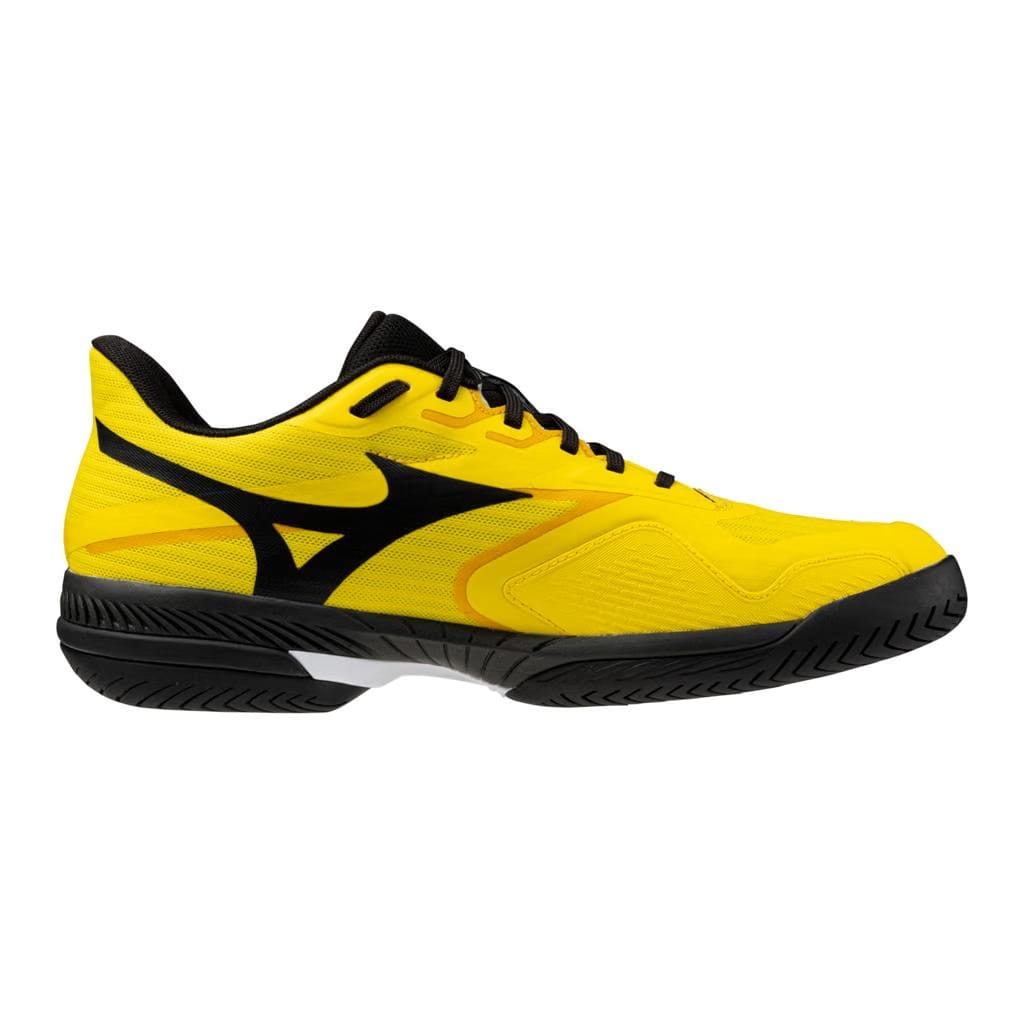 Mizuno Wave Exceed Court Ac Men's Tennis Shoes Vibrant Yellow Black