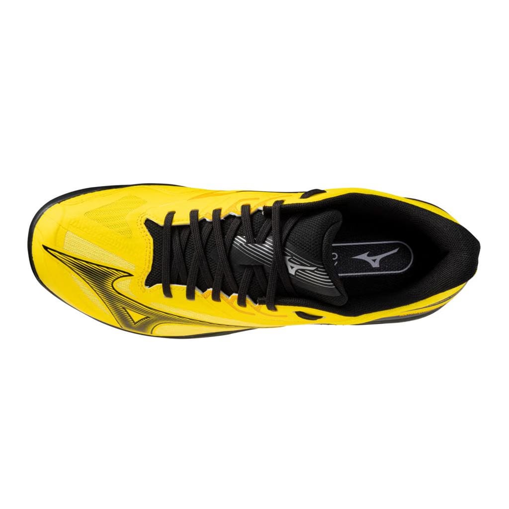 Mizuno Wave Exceed Court Ac Men's Tennis Shoes Vibrant Yellow Black