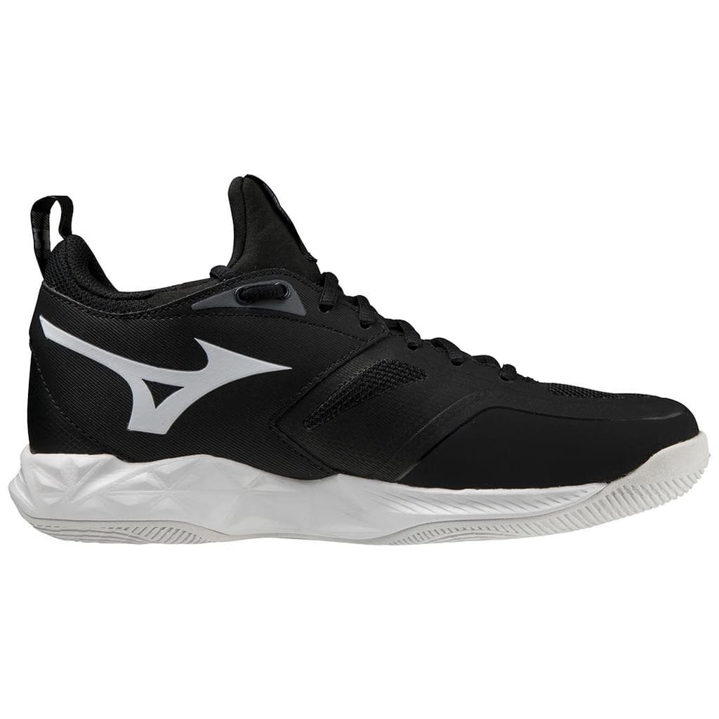 Mizuno Women's Wave Dimension Volleyball Shoe Black White
