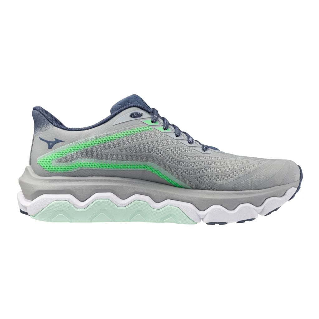 Mizuno Men's Wave Horizon 8 Running Shoe Pearl Blue Vintage Indigo