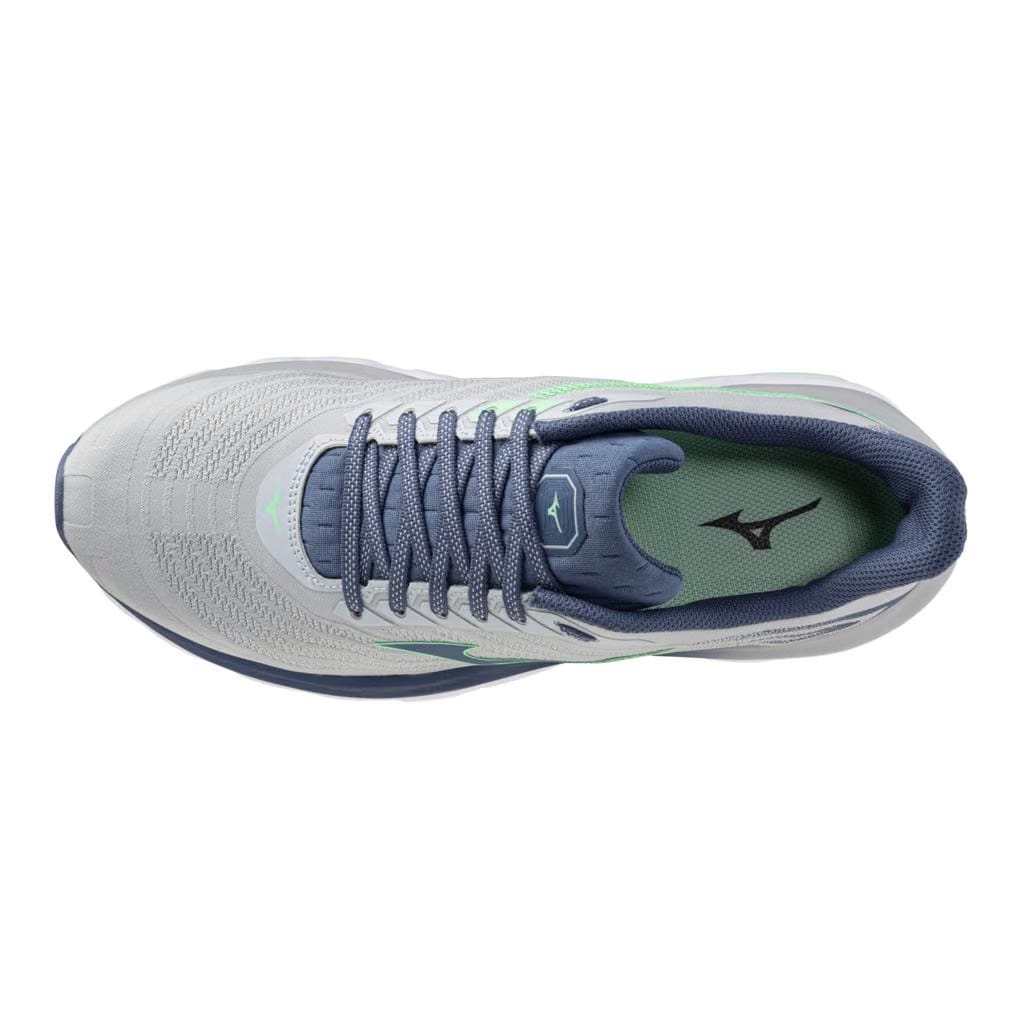 Mizuno Men's Wave Horizon 8 Running Shoe Pearl Blue Vintage Indigo