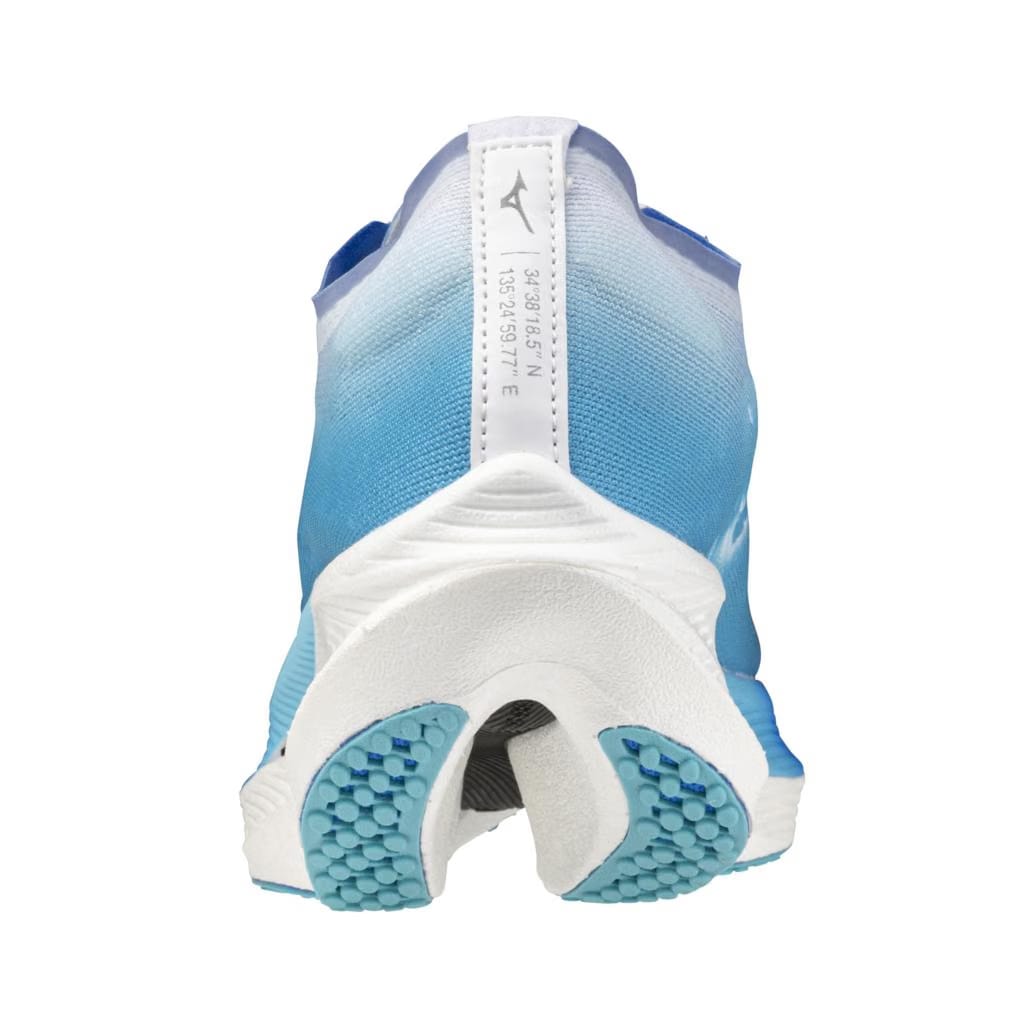 Mizuno Women's Wave Rebellion Pro 2 Running Shoe River Blue Mugen