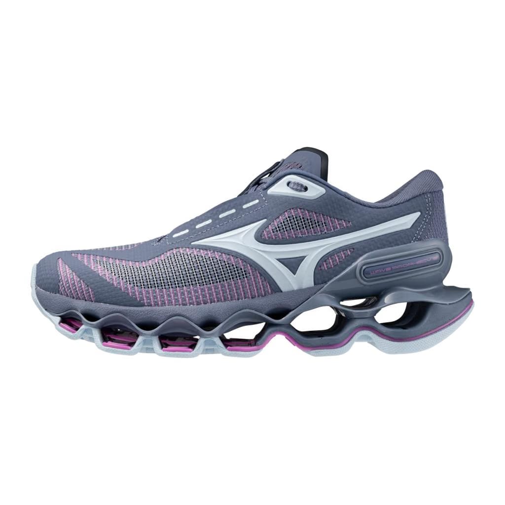 Mizuno Women's Wave Prophecy 15 Running Shoe Wild Wind Ice Water