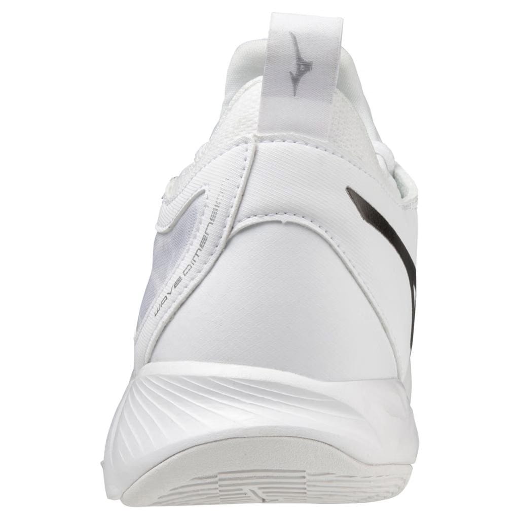 Mizuno Women's Wave Dimension Volleyball Shoe White Black
