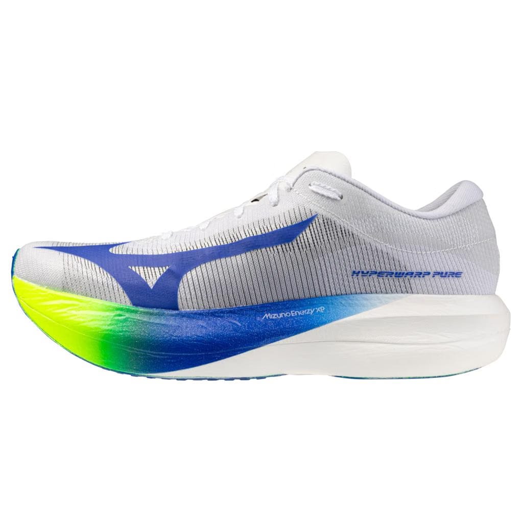 Mizuno Unisex Hyperwarp Pure Running Shoe White Lightning Yellow