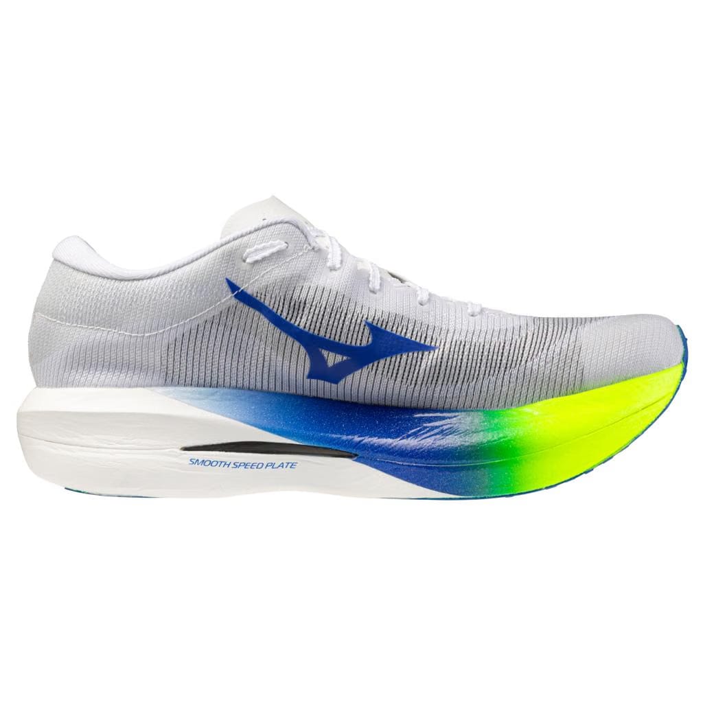 Mizuno Unisex Hyperwarp Pure Running Shoe White Lightning Yellow