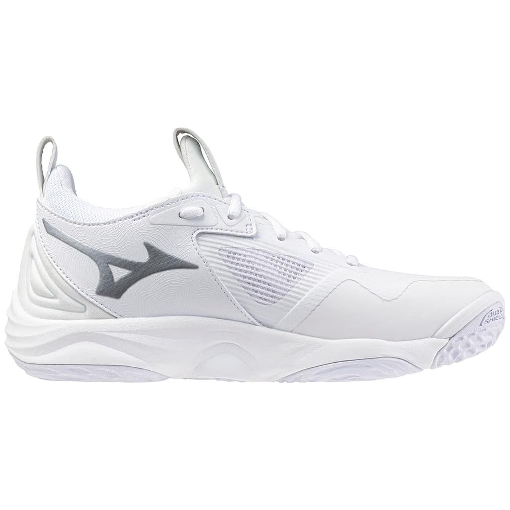 Mizuno Wave Momentum 3 Women's Volleyball Shoe White Silver