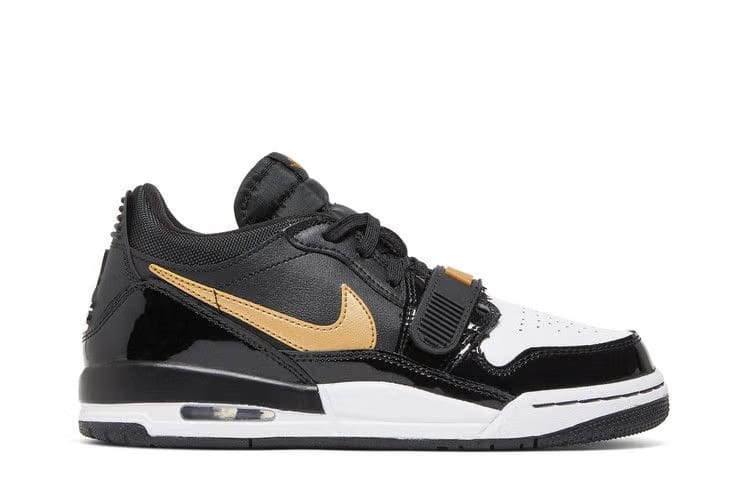 Jordan Legacy 312 Low GS Black Metallic Gold