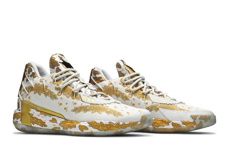 Ric Flair x Dame 7 White Gold Metallic