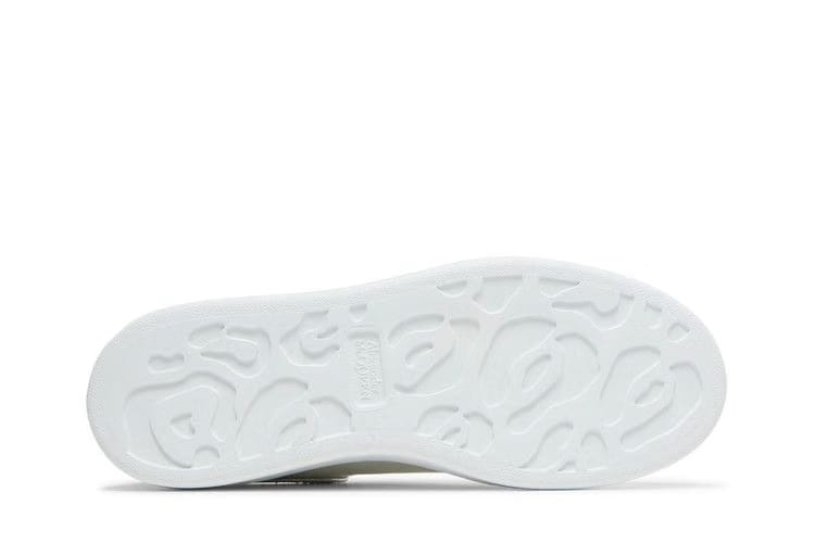 Alexander McQueen Wmns Oversized Sneaker 'White Silver Glitter'