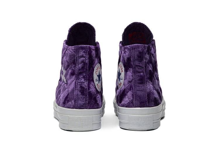 Golf Le Fleur x Chuck 70 Hi Quilted Velvet Tillandsia Purple