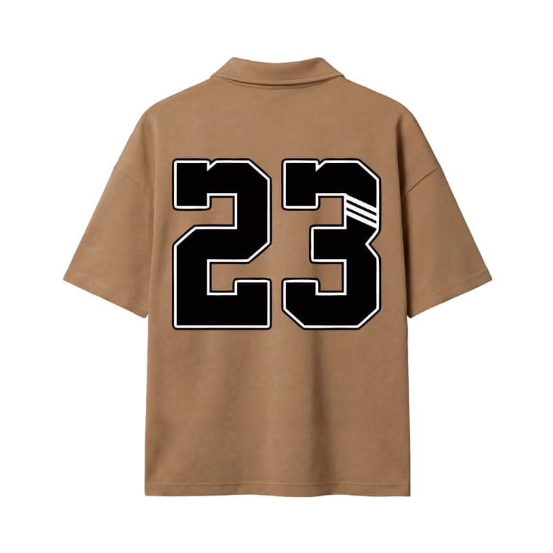 23 Be Autyst Quarter Zip Sand T-Shirt