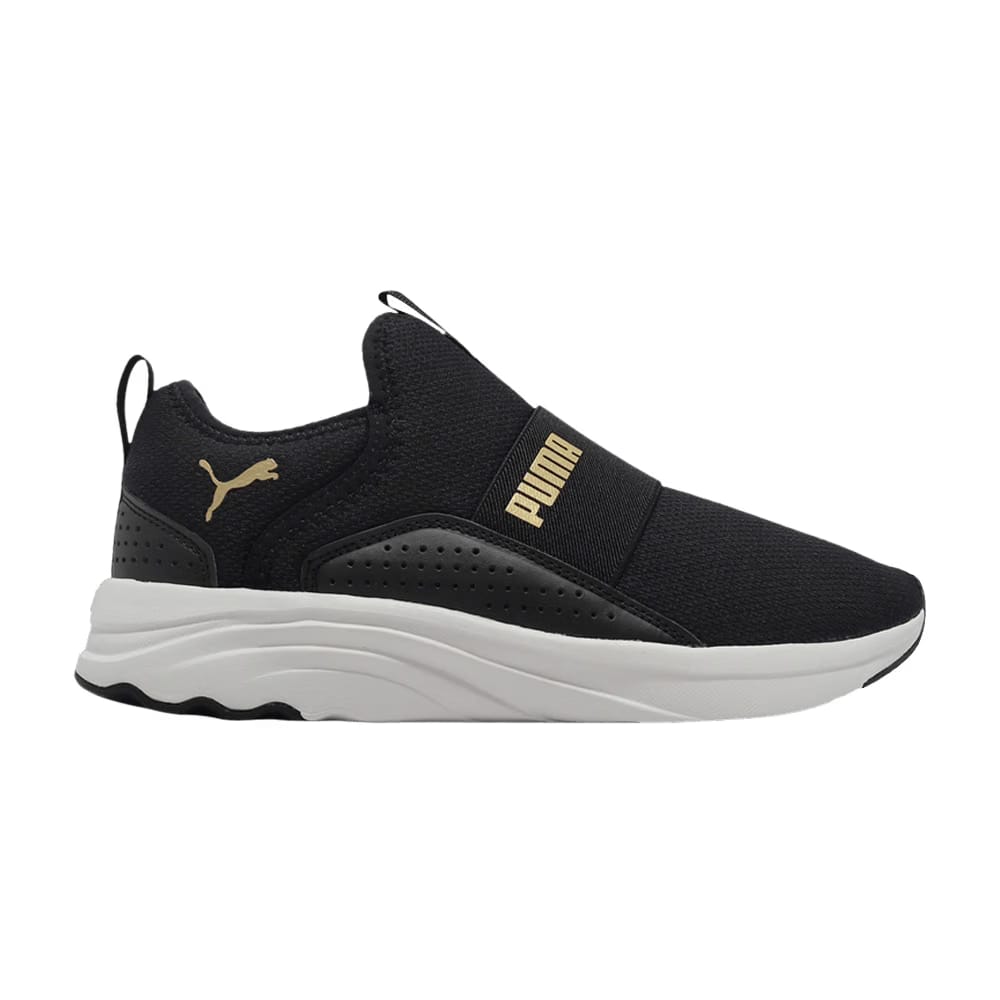 Wmns Softride Sophia Slip-On 'Black Team Gold'