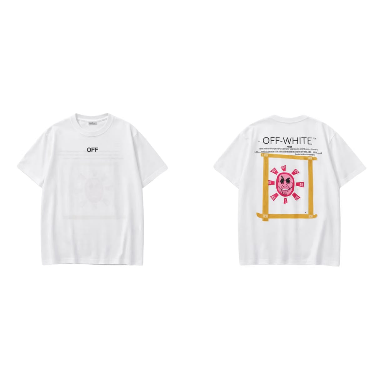 Off-White Pascal Painting Print T-shirt