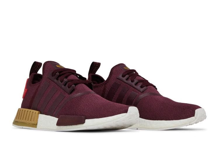 Wmns NMD R1 'Maroon Gold'