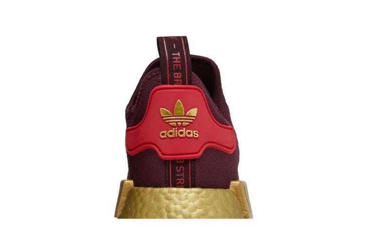 Wmns NMD R1 'Maroon Gold'