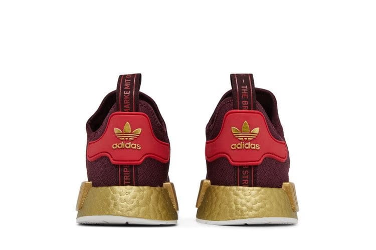 Wmns NMD R1 'Maroon Gold'