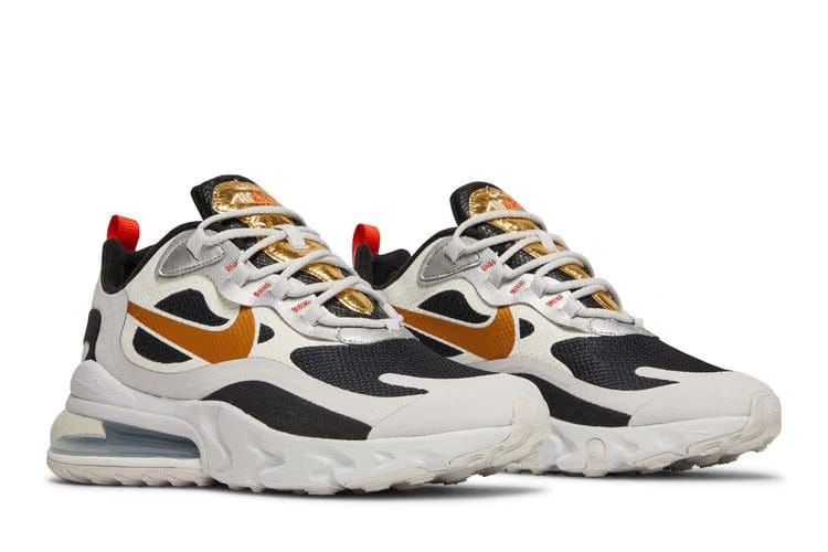 Wmns Air Max 270 React 'Metallic Gold Swoosh'