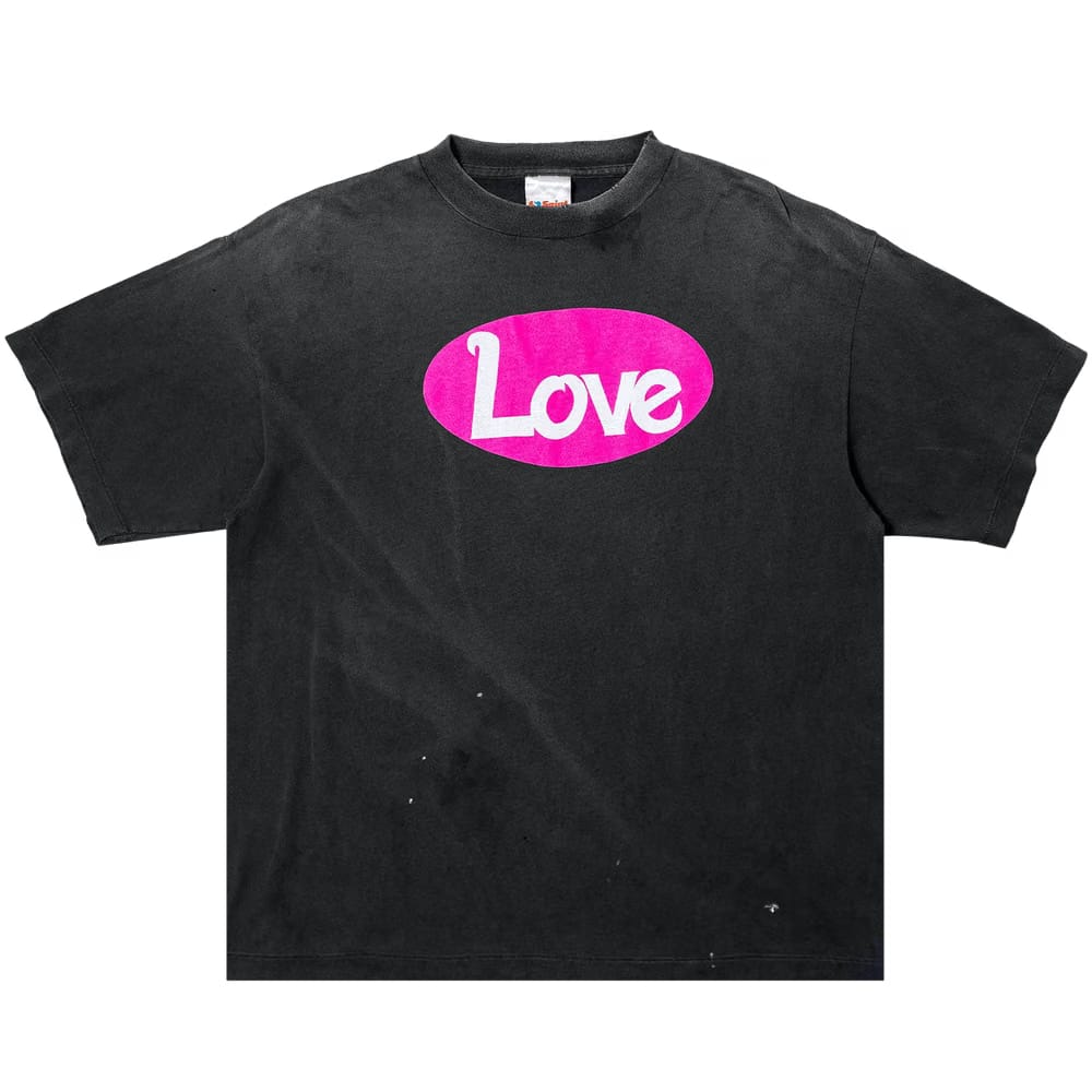 SAINT Mxxxxxx Love T-Shirt Black