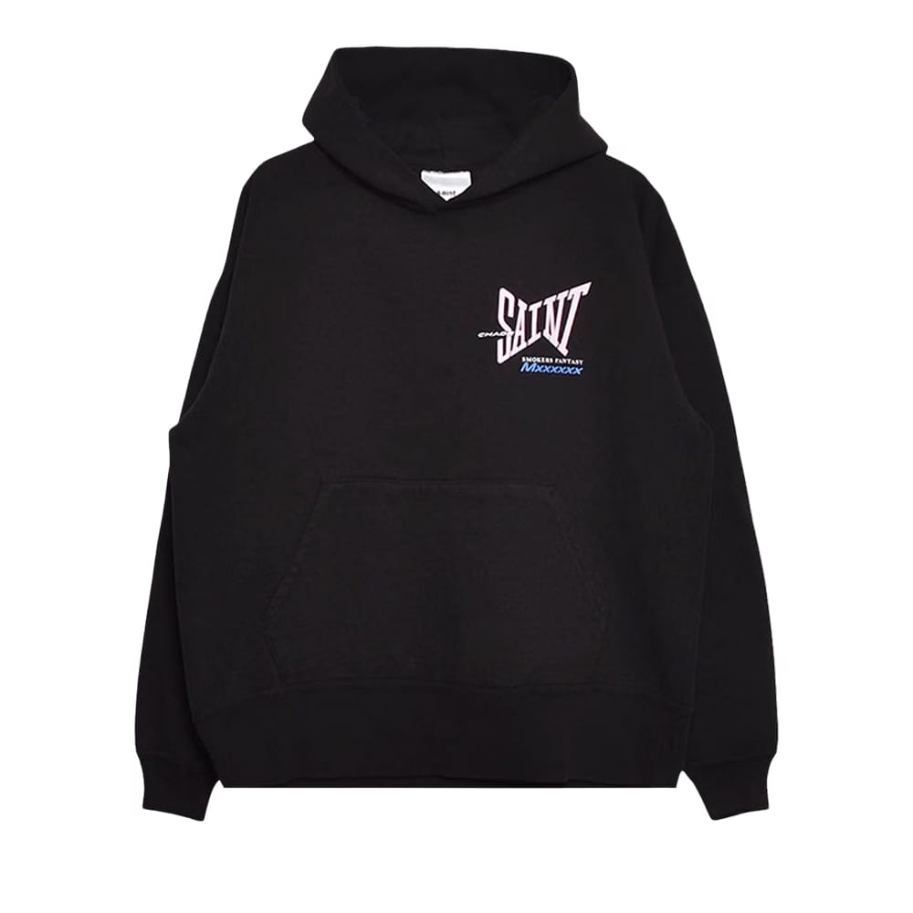 SAINT Mxxxxxx Ribbon Saint Hoodie Black
