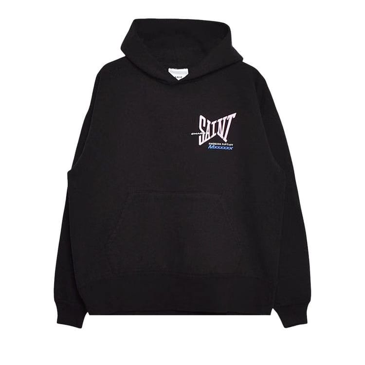 SAINT Mxxxxxx Ribbon Saint Hoodie Black