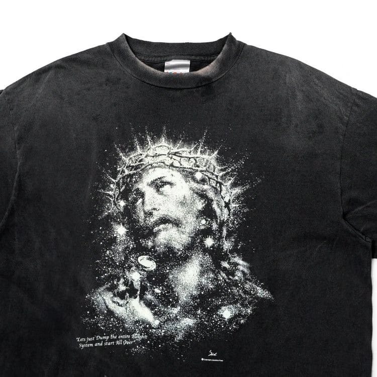 SAINT Mxxxxxx Saint Yourself Shorts-Sleeve T-Shirt Black