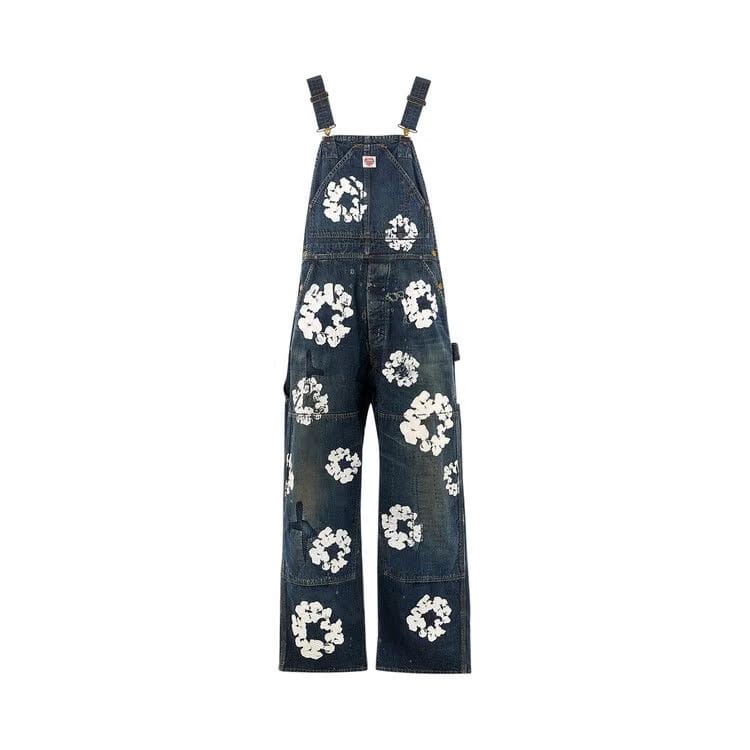 SAINT Mxxxxxx x Denim Tears Wreath Overalls Blue