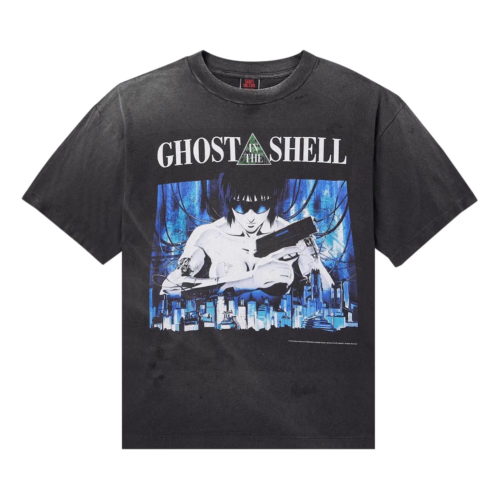 SAINT Mxxxxxx Gits Shorts-Sleeve T-Shirt Black