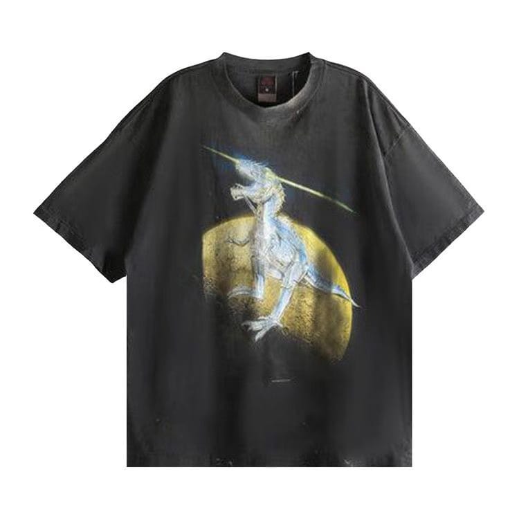 SAINT Mxxxxxx Sorayama T-Rex T-Shirt Black
