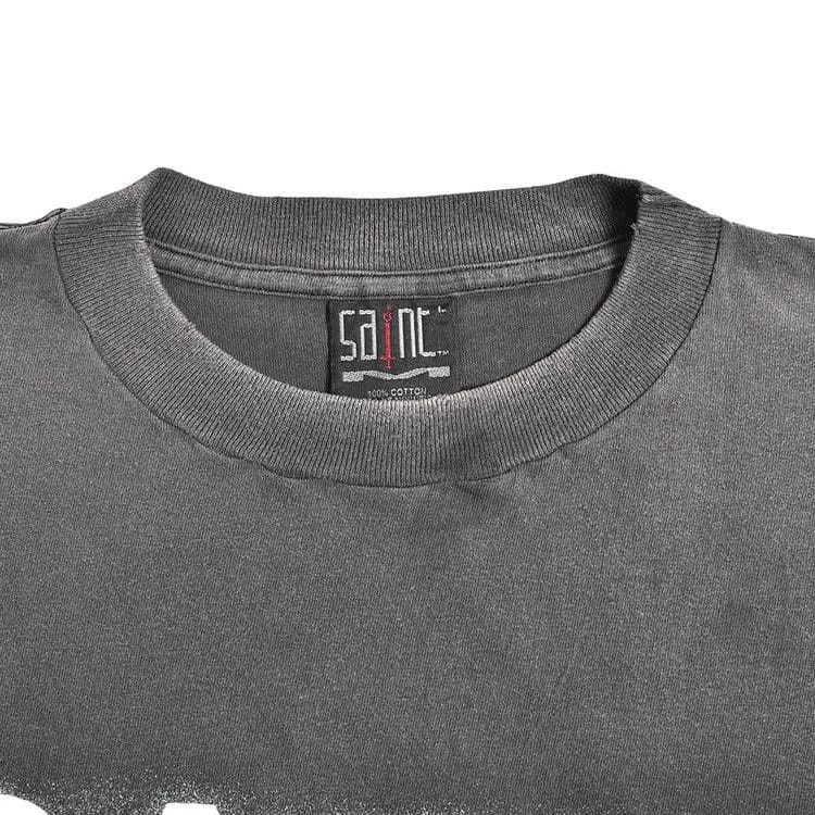 SAINT Mxxxxxx Saint Shorts-Sleeve T-Shirt Black