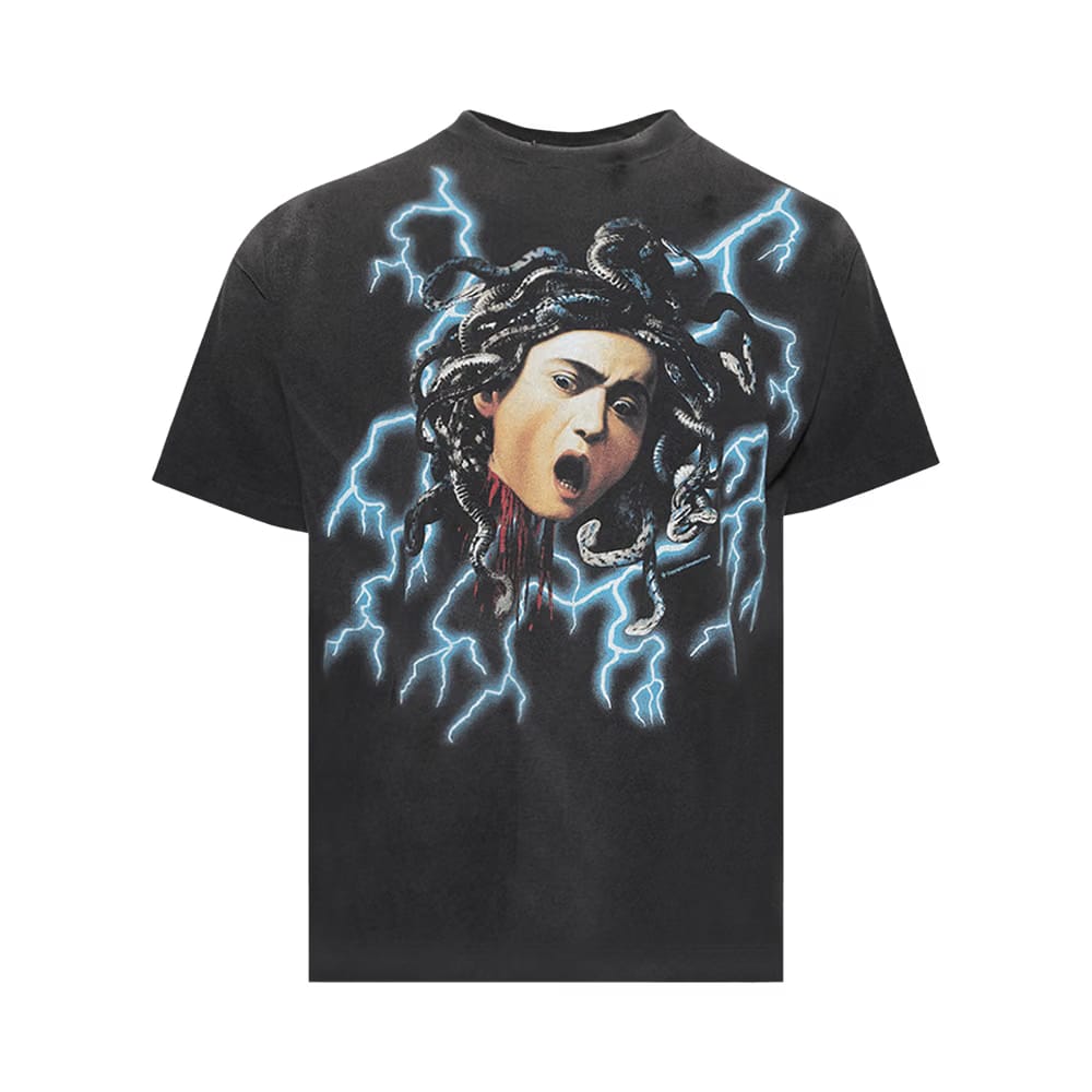 SAINT Mxxxxxx Medusa T-Shirt Black