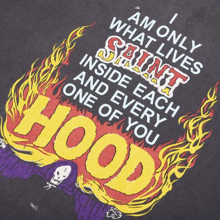 SAINT Mxxxxxx x Neighborhood Hood T-Shirt Black