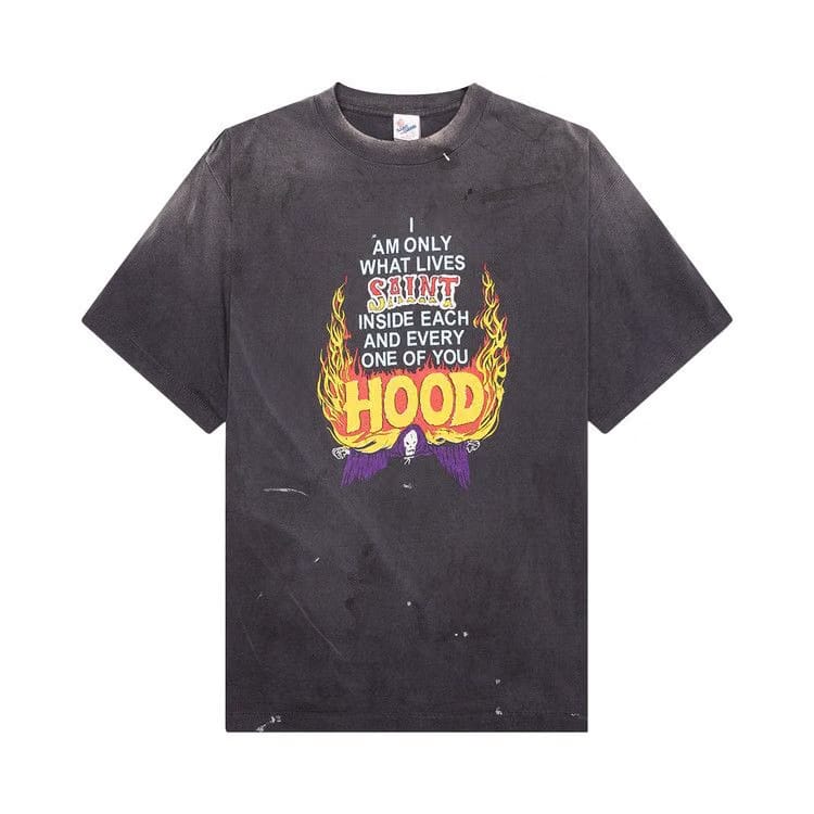 SAINT Mxxxxxx x Neighborhood Hood T-Shirt Black