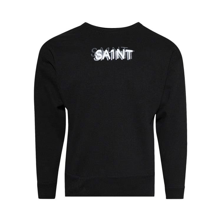 SAINT Mxxxxxx 7 Deadly Crewneck Sweatshirt Black