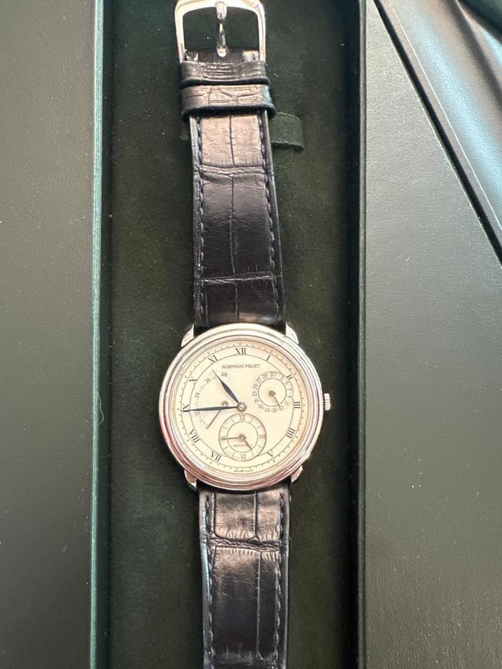 Audemars Piguet Dual Time Komplette Revision AP in 2020 danach Ungetragen