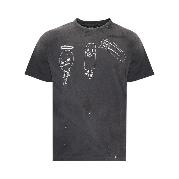 SAINT Mxxxxxx x The Webster Life Beyond Earth T-Shirt Black