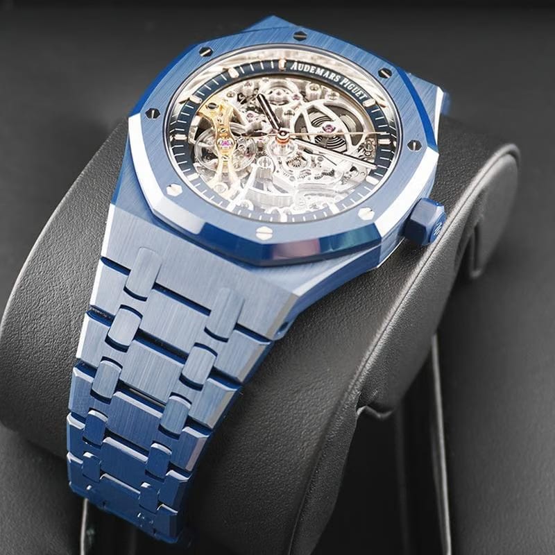 Audemars Piguet Double Balance Wheel Openworked Bleu Nuit Nuage