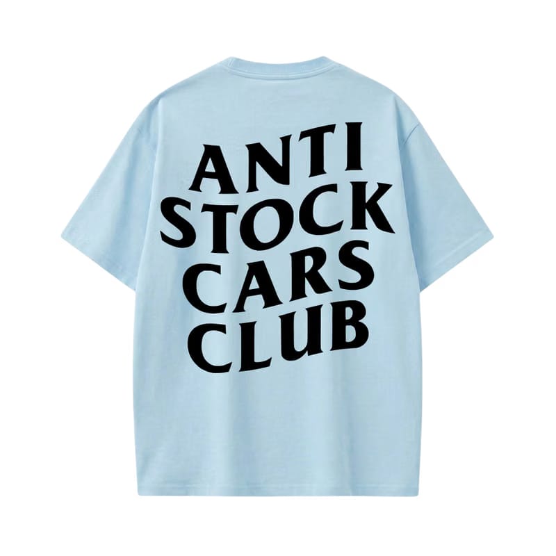 Anti Stock Cars Club Ice Blue T-Shirt