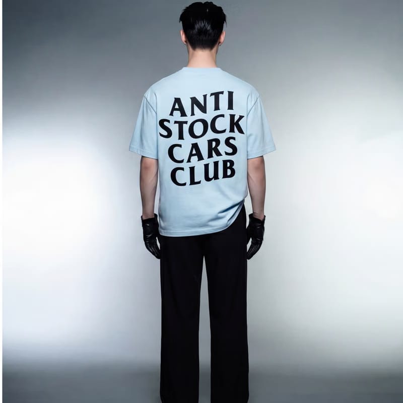 Anti Stock Cars Club Ice Blue T-Shirt